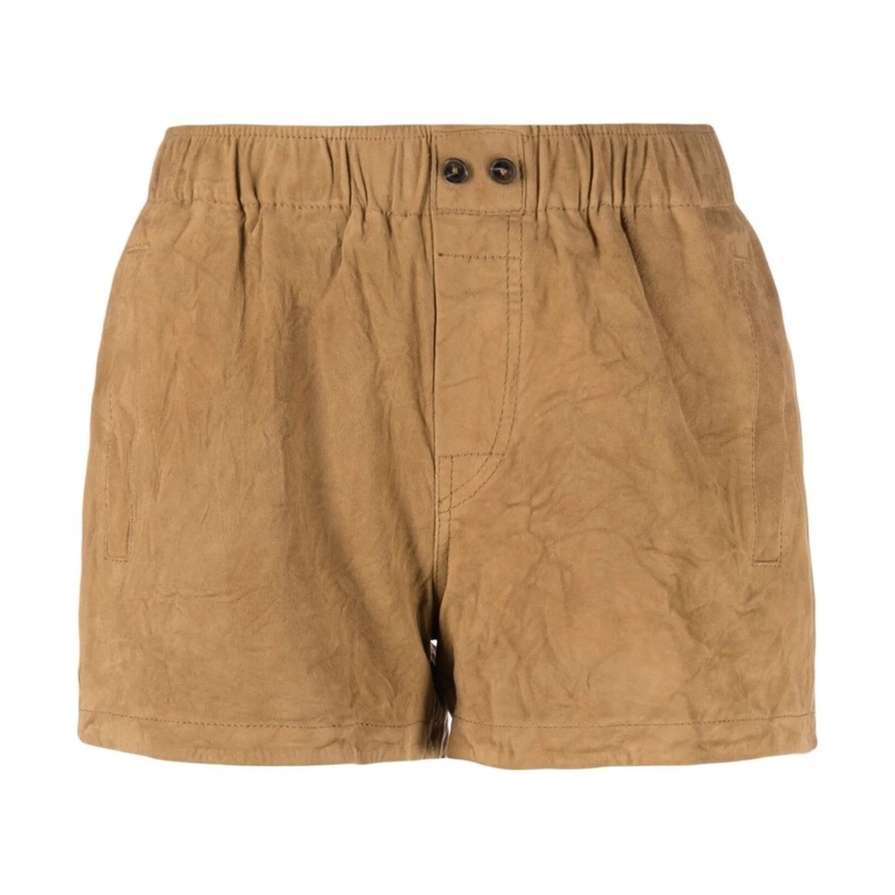 Zadig & Voltaire Suede shorts